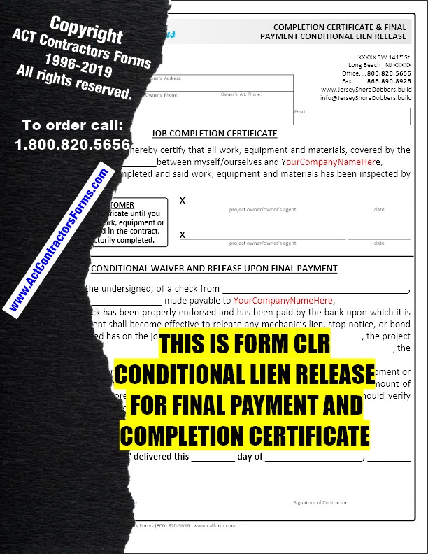 CLR(conditional-final)